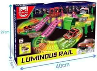 مسار السيارات المضيء