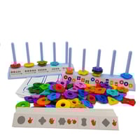 لعبة تطابق الألوان مع أعداد