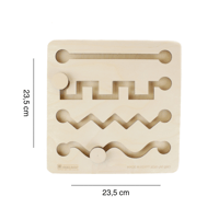 مجموعة متاهة تعلمية 24 بطاقة مزدوجة الوجهين لتنمية...
