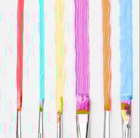 مجموعة ألوان بوستر دائرية 180جم - 6 الون