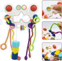 لعبة مونتيسوري الأخطبوط الحسية للأطفال لتطوير المه...