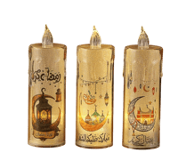 شموع رمضان المضيئة للأطفال