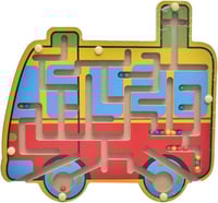 لعبة متاهة مغناطيس مربعة للأطفال - لتنمية التركيز