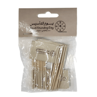 تغريسات أعلام يوم التأسيس -12 قطعة