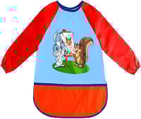 مريلة تلوين للأطفال بصور حيوانات