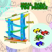 جسر السيارات التفاعلي للأطفال