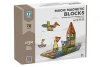 مكعبات المغناطيس الكرستالية 78 قطعة