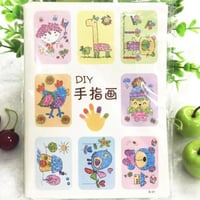 8 كروت تلوين + ألوان فينجر - لتنمية مهارات التفاعل...