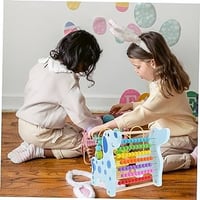 لعبة العداد التعليمي للأطفال الخشبي ثلاثي الأبعاد...