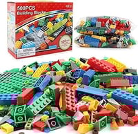 مكعبات بلاستيك - 500 قطعة