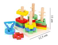 برج الاشكال الهندسية لاطفال