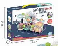 لعبة ملاهي التروس مع الكوخ