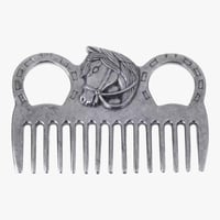 مشط شعر راس حصان