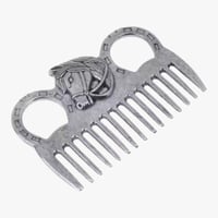 مشط شعر راس حصان