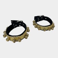 طقم خلاخل خيل ذهبي / احمر - فاخر