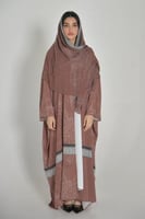 سراج عباية ( Siraj Abaya) لون الموكا موس