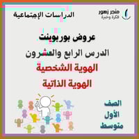 عرض بوربوينت -الدرس الرابع و العشرون- الهوية الذات...