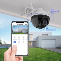 كاميرا خارجية تعمل بالإمالة والتحريك ‎‎ايزفيز EZVI...