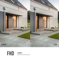 عدد 2 كاميرا مراقبة وايرلس خارجية ماركة ايزفيز EZV...