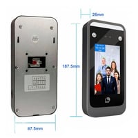 جهاز بصمة حضور وانصراف تعمل ببصمة الوجة و الكارت T...