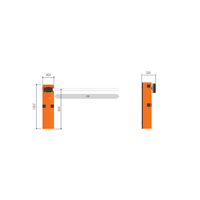 بوابة مواقف السيارات CAME G4000