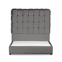 90x200 cm gray