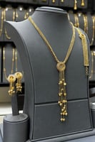 طقم ذهب الشال الايطالي