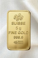 سبيكة ذهب وزن 5 جرام