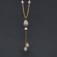 عقد ذهب صافي