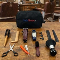 شنطة الحلاقة المتكاملة | أدواتك الخاصة – مع مكينة...