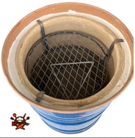 برميل مندي طين ذبيحة الحجم الوسط