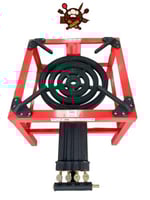 موقد شعله احمر 4 مفاتيح