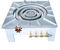 موقد شعله ابيض 4 مفاتيح الجامبو