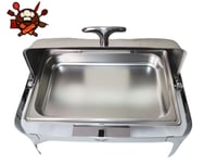 سفنديش سخان قلاب استيل غطاء زجاج 9لتر