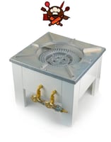 موقد شعله ابيض 2مفاتيح الكبير