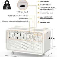 فواحة تسعة مع ميزة اصوات متسوحاة من الطبيعة