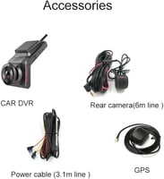 داش كام SP كاميرا امامية وخلفية - بنظام GPS