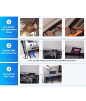 كيبل OBD تايب سي داش كام