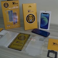 بكج حماية للايفون من توفز كلير شفاف + ملاقيف اضافي