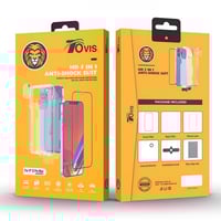 بكج حماية للايفون من توفز كلير شفاف + ملاقيف اضافي