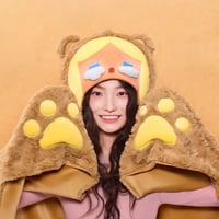 POP BEAN Fluffy & Cozy-CRYBABY Multi-functional Bl...