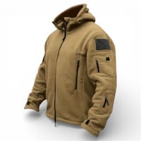 جاكيت تكتيكي مخمل - خاكي