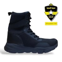 بسطار MK قماش لون اسود / بدون سحاب