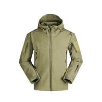 جاكيت تكتيكي مقاوم للمطر - زيتي