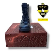 بسطار روكيت SK لون أسود / سيفتي + نعل مزدوج