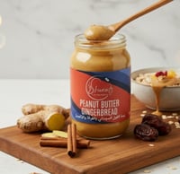 زبدة الفول السوداني بالقرفة والزنجبيل