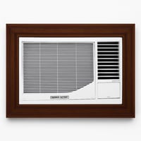 برواز ايطار مكيف شباك جاهز مقاس 18 مصنوع من الخشب...