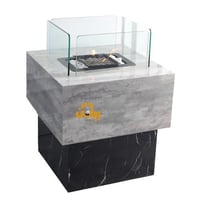 منقل مربع بديل رخام غاز