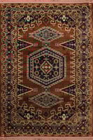 سجاد جيزاك أحمر - نقش تراثي