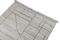 سجاد نوران كريم - رمادي - نمط رفيع